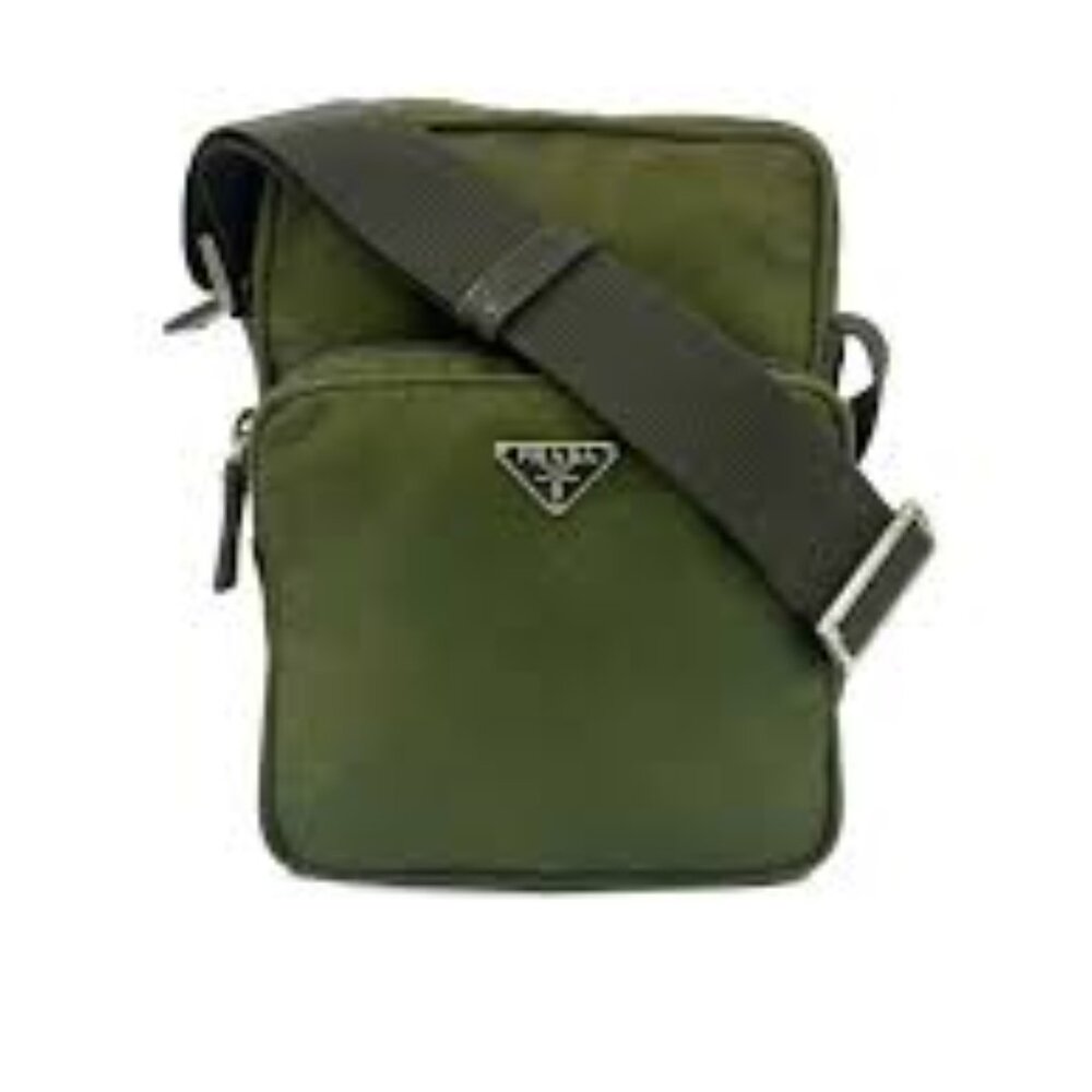 Prada Olive Green Crossbody Bag
